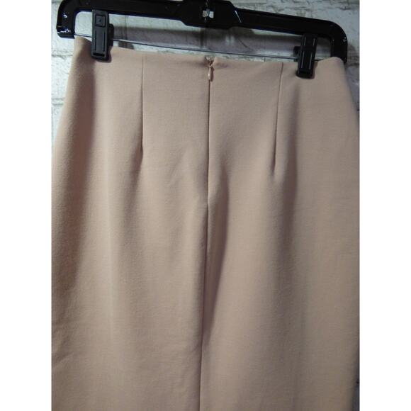 $220 N Nicholas Petal Pink Ponti Wrap Front Skirt 4 US 8UK NWT - Picture 8 of 11